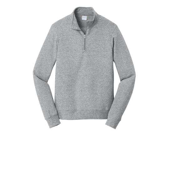 Port & Company® Fan Favorite™ Fleece 1/4 Zip Pullover Adult Sweatshirt